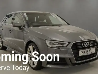 Używany Audi A3 S-Line 116 KM (85 kW) 2018 Szary Sedan/Limuzyna