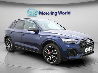 Used Audi Q5 S-Line 204 HP (150 kW) 2023 Blue SUV