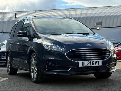 Blue Used 2021 Ford Galaxy Titanium MPV | £13,995 (Fair price)
