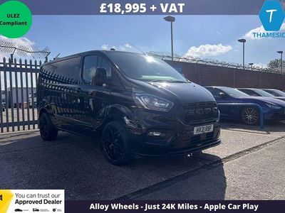 Used Ford Transit Custom Limited 130 HP (95 kW) 2021 Black Van