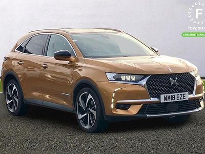 Gold Used 2018 DS Automobiles DS7 Crossback Ultra Prestige SUV | £15,799 (Fair price)