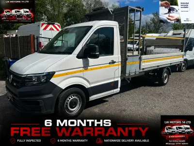 Begagnad VW Crafter Startline 140 HK (102 kW) 2021 Vit Van