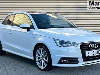 White Used 2015 Audi A1 S-Line Hatchback | £8,601 (Fair price)