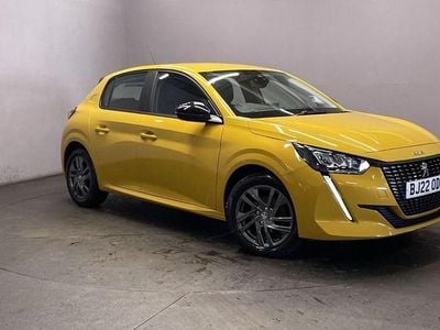 Yellow Used 2022 Peugeot 208 Active Premium Hatchback | £11,999 (Good price)