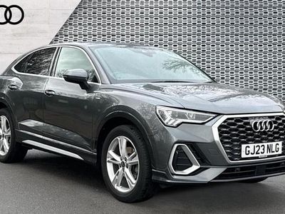 Used Audi Q3 S-Line 150 HP (110 kW) 2023 Daytona grey SUV