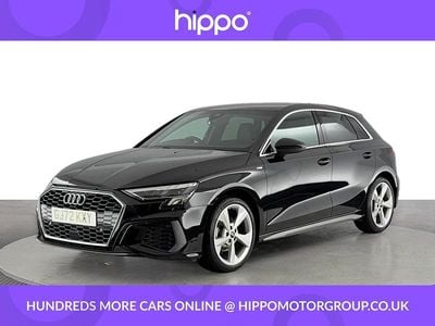 Black Used 2022 Audi A3 Sportback S-Line Hatchback | £19,800 (Fair price)
