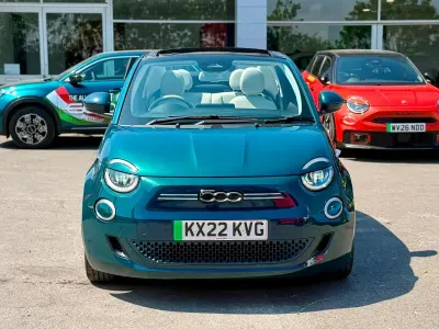 Used Fiat 500e La Prima 85 kW (116 HP) 2022 Green