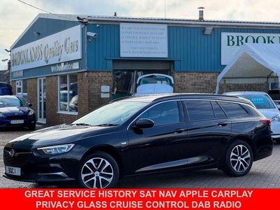 Used Vauxhall Insignia Design Edition 110 HP (80 kW) 2018 Black Estate