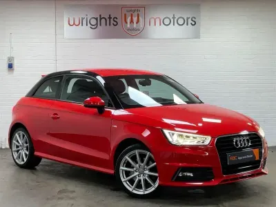 Used Audi A1 S-Line 2015 Red Hatchback