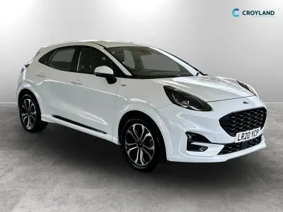 Begagnad Ford Puma ST-Line 125 HK (91 kW) 2020 Vit SUV