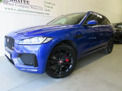 Usado Jaguar F-Pace S 300 HP (220 kW) 2019 Azul SUV
