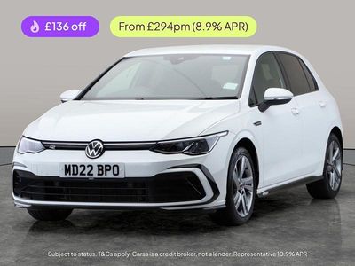 White Used 2022 VW Golf VIII R-line Hatchback | £19,204 (Fair price)