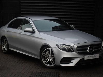 Silver Used 2017 Mercedes E220 AMG line Sedan | £9,990 (Good price)