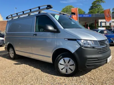 Used VW T6.1 Startline 110 HP (80 kW) 2021 Silver Van