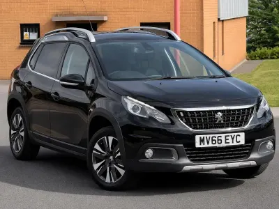 Used Peugeot 2008 Allure 82 HP (60 kW) 2016 Black SUV