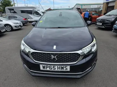 Used DS Automobiles DS4 Prestige 150 HP (110 kW) 2015 Blue Hatchback