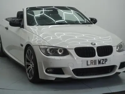 Used BMW 325 Cabriolet M Sport 2011 White Cabriolet