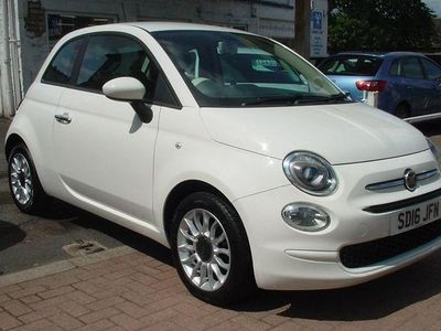 Used Fiat 500 Pop Star 69 HP (50 kW) 2016 White Hatchback