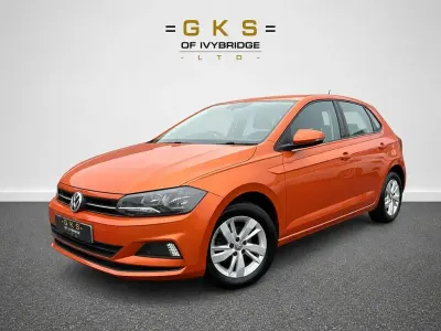 Used VW Polo SE 95 HP (69 kW) 2018 Orange Hatchback