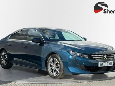 Used Peugeot 508 Allure 225 HP (165 kW) 2021 Blue Hatchback