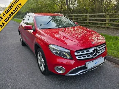Used Mercedes GLA200 156 HP (114 kW) 2017 Red SUV
