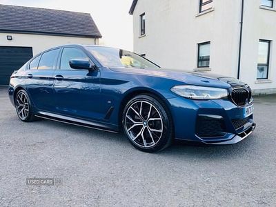 Blue Used 2020 BMW 520 M Sport Sedan | £23,995 (Expensive)