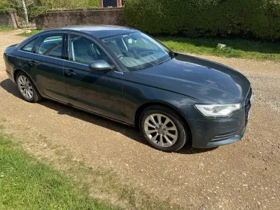 Used Audi A6 2012 Blue Sedan