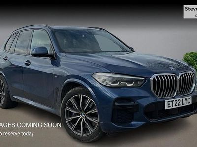 Used BMW X5 M Sport 2022 Blue SUV