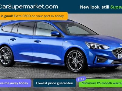 Used Ford Focus ST-Line 125 HP (91 kW) 2019 Blue Estate