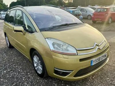 Used Citroën Grand C4 Picasso Exclusive 2008 Beige MPV