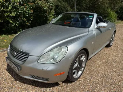 Used Lexus SC430 2002 Silver Cabriolet