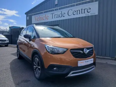 Used Vauxhall Crossland X Elite 83 HP (61 kW) 2018 Orange SUV