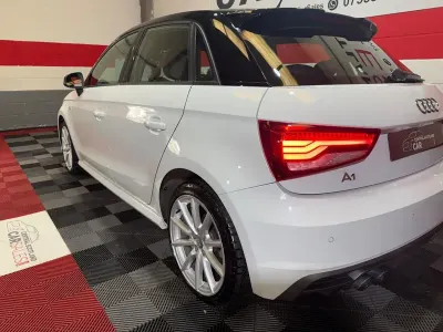 Used Audi A1 Sportback S-Line 150 HP (110 kW) 2018 White Hatchback