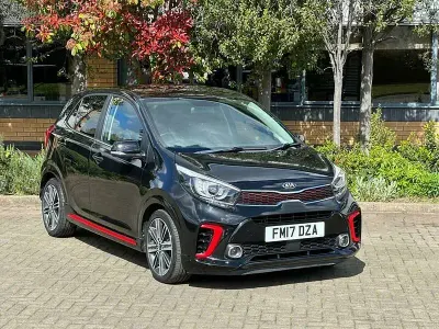 Second-hand Kia Picanto GT-Line 66 CP (48 kW) 2017 Negru Hatchback