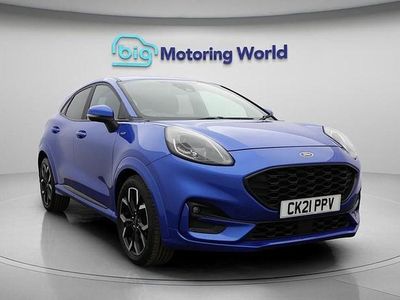 Used Ford Puma ST-Line X 155 HP (114 kW) 2021 Blue SUV