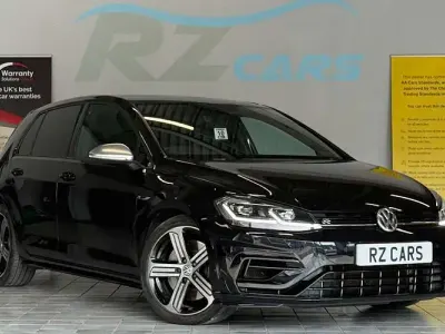 Used VW Golf VII R 310 HP (228 kW) 2017 Black Hatchback