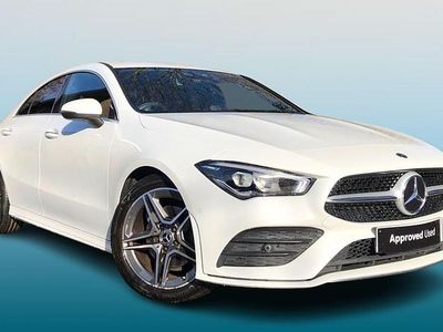 Used Mercedes CLA180 AMG line 2021 Moonstone white metallic Sedan