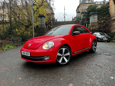 Used VW Beetle Sportline 220 HP (161 kW) 2016 Red Hatchback