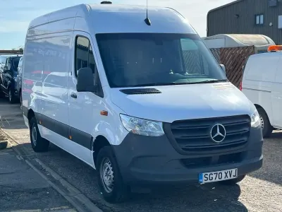 Używany Mercedes Sprinter 163 KM (119 kW) 2020 Biały Van