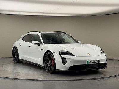 Used Porsche Taycan Performance Package 439 kW (598 HP) 2023 Carrara white Estate
