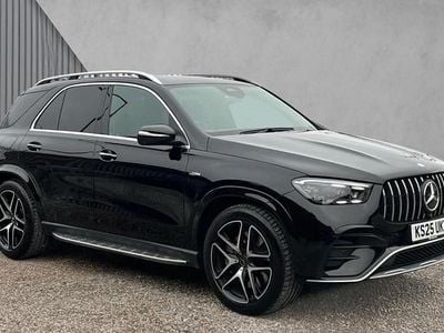 Black Used 2025 Mercedes GLE53 AMG Premium Estate | £78,780 (A bit pricey)