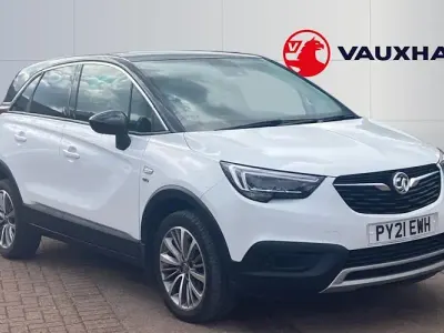 Used Vauxhall Crossland X 110 HP (80 kW) 2020 White SUV