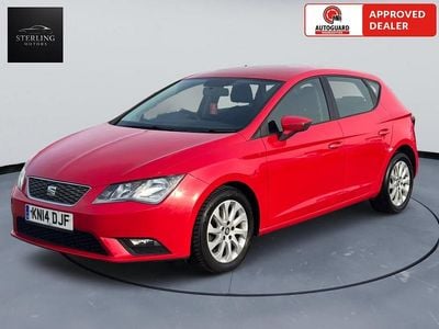 Used Seat Leon SE 110 HP (80 kW) 2014 Red Hatchback