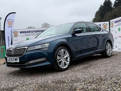 Used Skoda Superb SE L 150 HP (110 kW) 2021 Blue Hatchback