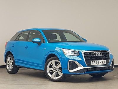 Used Audi Q2 S-Line 150 HP (110 kW) 2023 Blue SUV