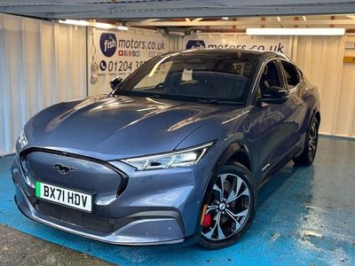 Blue Used 2021 Ford Mustang Extended Range Hatchback | £18,490 (Fair price)