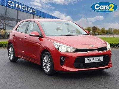 Red Used 2019 Kia Rio Hatchback | £7,395 (Fair price)