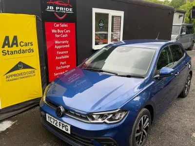 Used VW Polo Life 2022 Blue Hatchback
