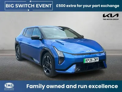 Ny Kia EV4 GT-Line S 150 kW (204 HK) 2026 Blå Halvkombi