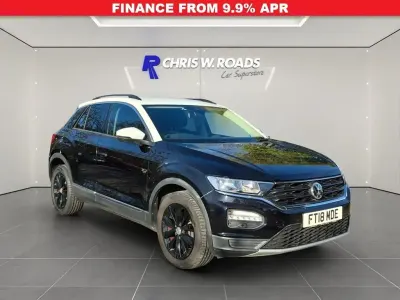 Używany VW T-Roc Design 115 KM (84 kW) 2018 Czarny SUV